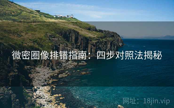 微密圈像排错指南：四步对照法揭秘